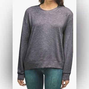 Splendid Super Soft Crewneck Long Sleeve Pullover Shirt Size M Purple